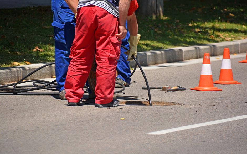 travaux assainissement Saint-Prix